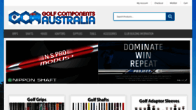 What Golfcomponents.com.au website looked like in 2019 (5 years ago)