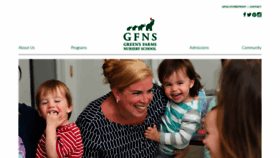 What Greensfarmsnurseryschool.org website looked like in 2019 (4 years ago)