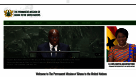 What Ghanamissionun.org website looked like in 2019 (4 years ago)