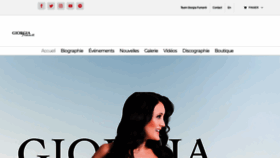 What Giorgiafumanti.com website looked like in 2019 (4 years ago)