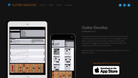 What Guitargravitas.com website looked like in 2019 (4 years ago)