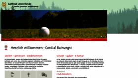 What Golf-lenzerheide.ch website looked like in 2019 (4 years ago)