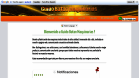 What Guidobatanmaquinarias.com website looked like in 2019 (4 years ago)