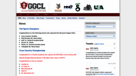 What Ggclsports.com website looked like in 2019 (4 years ago)