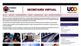 What Gestion.uco.es website looked like in 2019 (4 years ago)