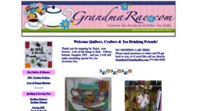 What Grandmarae.com website looked like in 2019 (4 years ago)