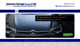 What Garageservicesleicester.com website looked like in 2019 (4 years ago)