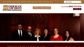 What Germanlawgroup.com website looked like in 2019 (4 years ago)