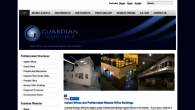 What Guardian-modular.com website looked like in 2019 (4 years ago)