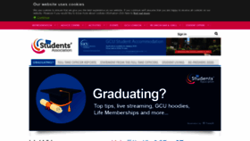 What Gcustudents.co.uk website looked like in 2019 (4 years ago)