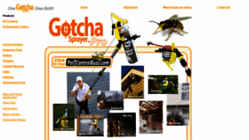 What Gotchasprayerpro.com website looked like in 2019 (4 years ago)