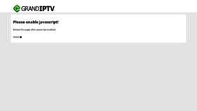 What Grandiptv.com website looked like in 2019 (4 years ago)