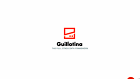 What Guillotina.io website looked like in 2019 (4 years ago)