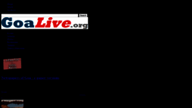 What Goalive.org website looked like in 2019 (4 years ago)