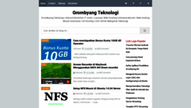 What Grombyang.info website looked like in 2019 (6 years ago)