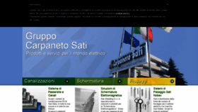 What Gruppocarpanetosati.it website looked like in 2019 (4 years ago)