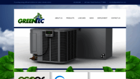 What Greentechvac.com website looked like in 2019 (4 years ago)