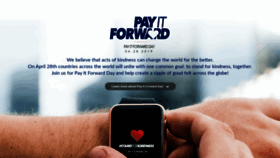 What Globalpayitforwardday.com website looked like in 2019 (4 years ago)