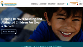 What Globalmissingkids.org website looked like in 2019 (4 years ago)