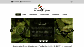 What Guatemalacardamom.com website looked like in 2019 (4 years ago)