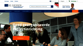 What Giessen.nl website looked like in 2019 (4 years ago)