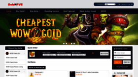 What Gold4pve.com website looked like in 2019 (4 years ago)