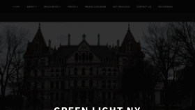 What Greenlightnewyork.org website looked like in 2019 (4 years ago)
