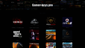 What Gamer-keys.pro website looked like in 2019 (4 years ago)