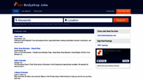 What Getbodyshopjobs.net website looked like in 2019 (4 years ago)