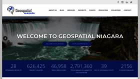 What Geospatialniagara.com website looked like in 2019 (4 years ago)