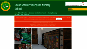 What Goosegreenprimaryschool.org website looked like in 2019 (4 years ago)
