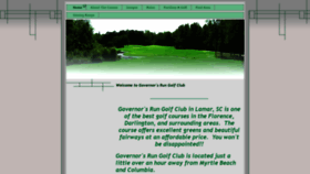 What Governorsrungolf.com website looked like in 2019 (4 years ago)