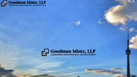 What Goodmanmintz.ca website looked like in 2019 (4 years ago)