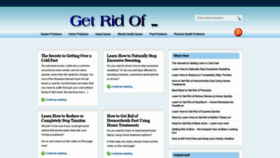 What Get-rid-of.net website looked like in 2019 (4 years ago)