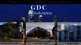 What Gdcphilly.com website looked like in 2019 (5 years ago)