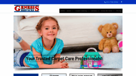 What Genesiscarpetcare.com website looked like in 2019 (4 years ago)