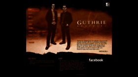 What Guthriebrothers.com website looked like in 2019 (4 years ago)