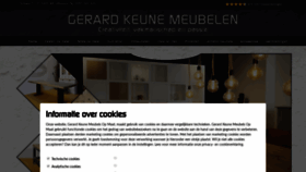 What Gerardkeune.nl website looked like in 2019 (4 years ago)