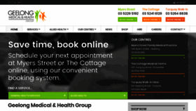 What Geelongmedicalgroup.com.au website looked like in 2019 (4 years ago)