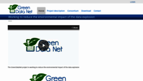What Greendatanet-project.eu website looked like in 2019 (4 years ago)