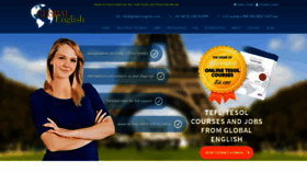 What Global-english.com website looked like in 2019 (4 years ago)