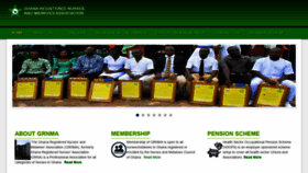 What Ghananurses.org website looked like in 2019 (5 years ago)