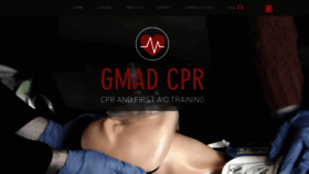 What Gmadcpr.com website looked like in 2019 (4 years ago)