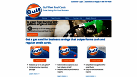 What Gulffleetcard.com website looked like in 2019 (4 years ago)