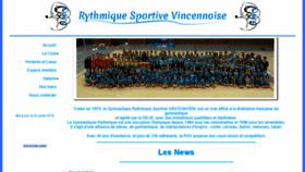 What Grvincennes.fr website looked like in 2019 (4 years ago)