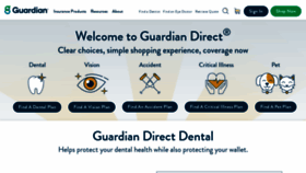 What Guardiandirect.com website looked like in 2019 (4 years ago)
