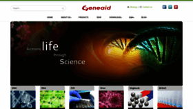 What Geneaid.com website looked like in 2019 (4 years ago)