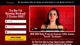 What Gr8bodyfitness.com website looked like in 2019 (4 years ago)