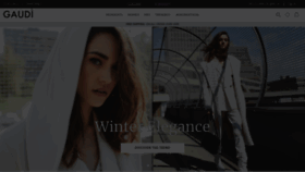 What Gaudi-fashion.com website looked like in 2019 (4 years ago)