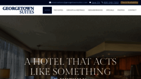 What Georgetownsuites.com website looked like in 2019 (4 years ago)